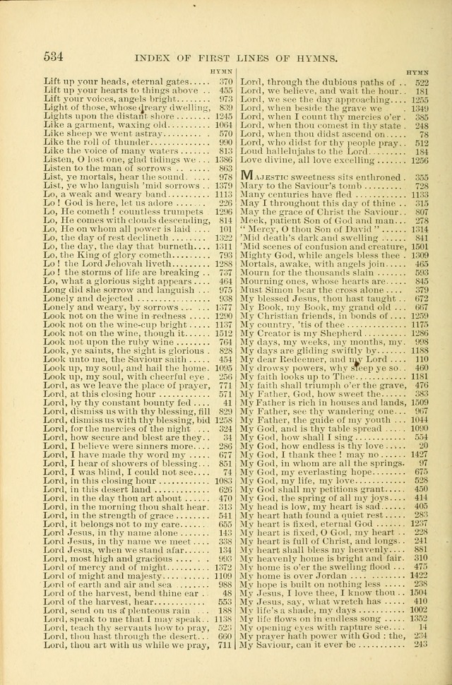 Songs of Pilgrimage: a hymnal for the churches of Christ (2nd ed.) page 534