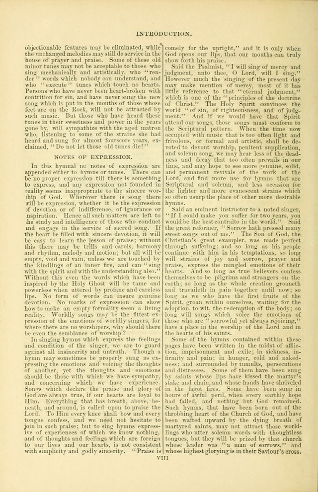Songs of Pilgrimage: a hymnal for the churches of Christ (2nd ed.) page xii