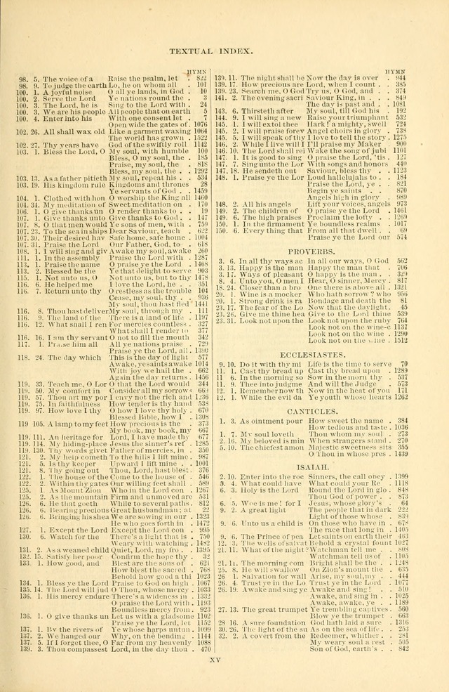 Songs of Pilgrimage: a hymnal for the churches of Christ (2nd ed.) page xix