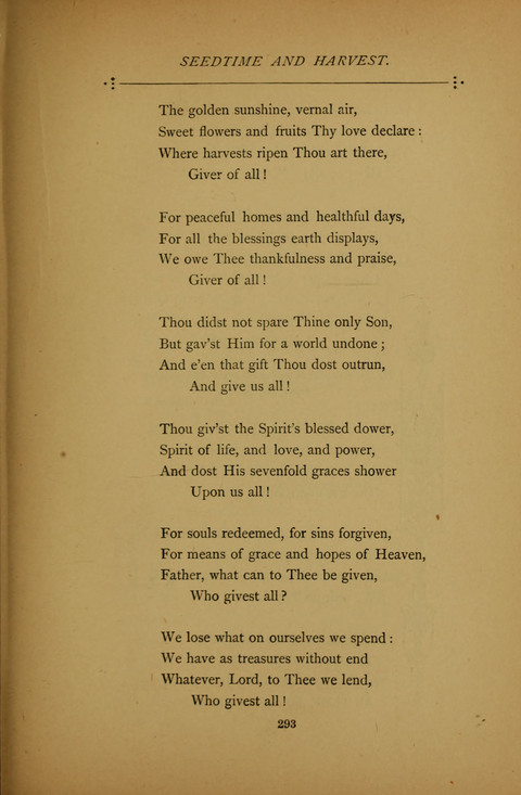 The Spirit of Praise: a collection of hymns old and new page 293