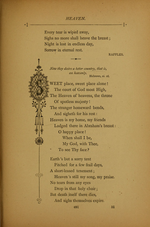 The Spirit of Praise: a collection of hymns old and new page 481