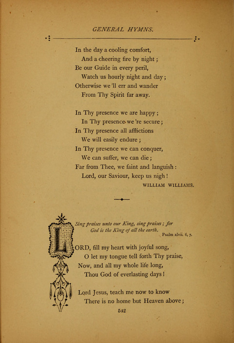 The Spirit of Praise: a collection of hymns old and new page 542
