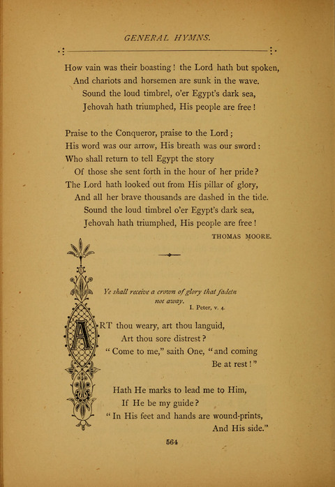 The Spirit of Praise: a collection of hymns old and new page 564