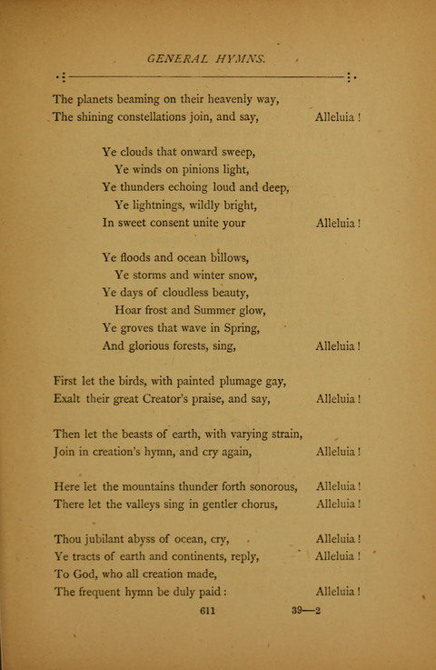 The Spirit of Praise: a collection of hymns old and new page 611