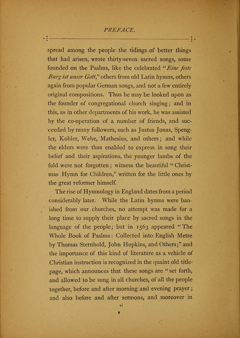 The Spirit of Praise: a collection of hymns old and new page xiii