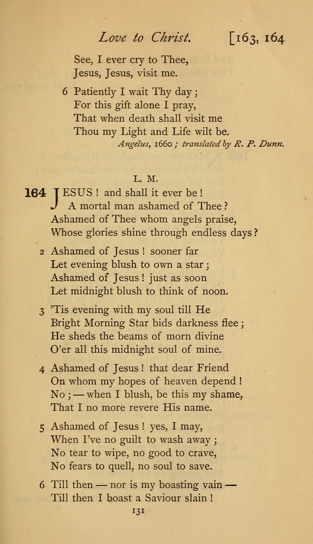 The Sacrifice of Praise. psalms, hymns, and spiritual songs designed for public worship and private devotion, with notes on the origin of hymns. page 131