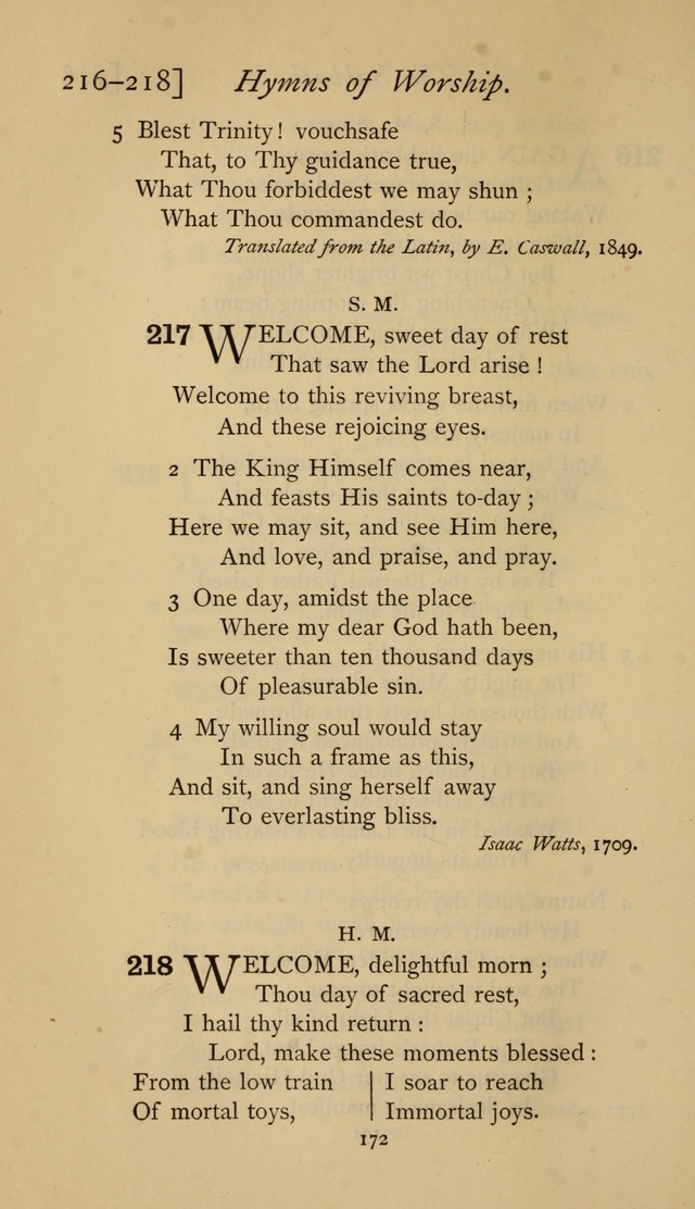 The Sacrifice of Praise. psalms, hymns, and spiritual songs designed for public worship and private devotion, with notes on the origin of hymns. page 172