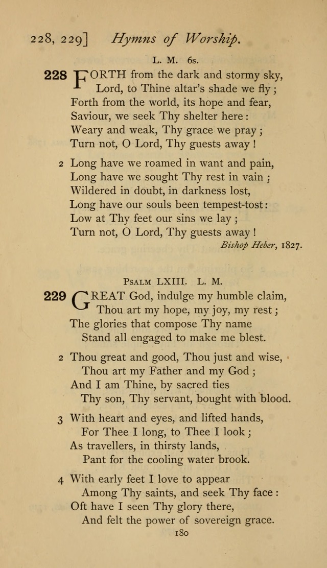 The Sacrifice of Praise. psalms, hymns, and spiritual songs designed for public worship and private devotion, with notes on the origin of hymns. page 180