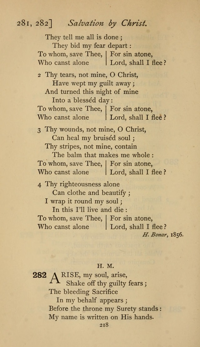 The Sacrifice of Praise. psalms, hymns, and spiritual songs designed for public worship and private devotion, with notes on the origin of hymns. page 218