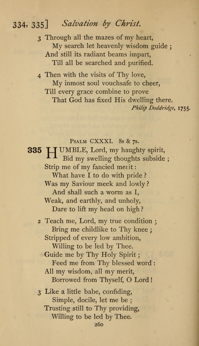 The Sacrifice of Praise. psalms, hymns, and spiritual songs designed for public worship and private devotion, with notes on the origin of hymns. page 260