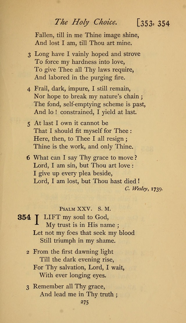 The Sacrifice of Praise. psalms, hymns, and spiritual songs designed for public worship and private devotion, with notes on the origin of hymns. page 275