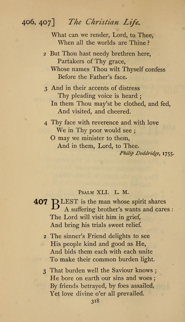 The Sacrifice of Praise. psalms, hymns, and spiritual songs designed for public worship and private devotion, with notes on the origin of hymns. page 318