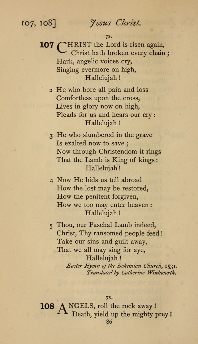 The Sacrifice of Praise. psalms, hymns, and spiritual songs designed for public worship and private devotion, with notes on the origin of hymns. page 86