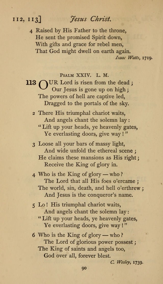 The Sacrifice of Praise. psalms, hymns, and spiritual songs designed for public worship and private devotion, with notes on the origin of hymns. page 90