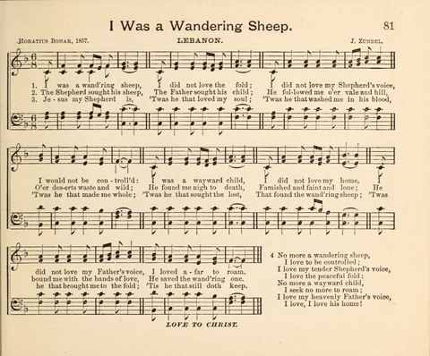 Songs of Praise: for Sunday-Schools page 81