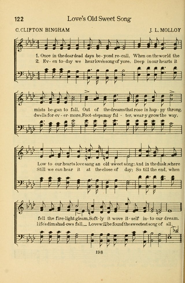 Songs of Service: for use in assemblies of young people and older boys and girls page 200