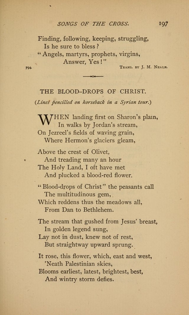 Songs of the Soul: gathered out of many lands and ages page 197