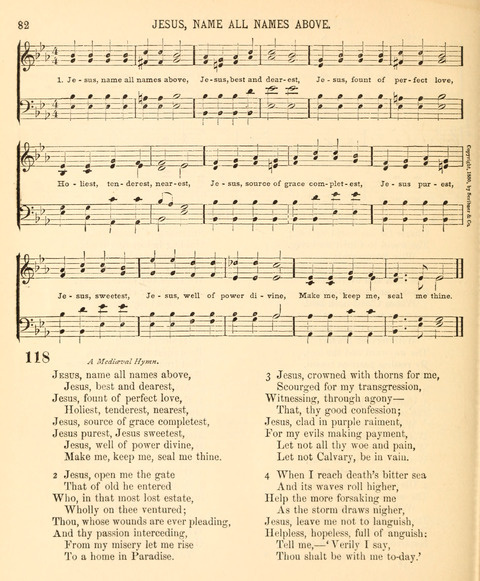A Selection of Spiritual Songs: with music, for the Sunday-school page 80