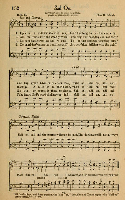 Songs of the Tabernacle: for Church, Sunday School, young people