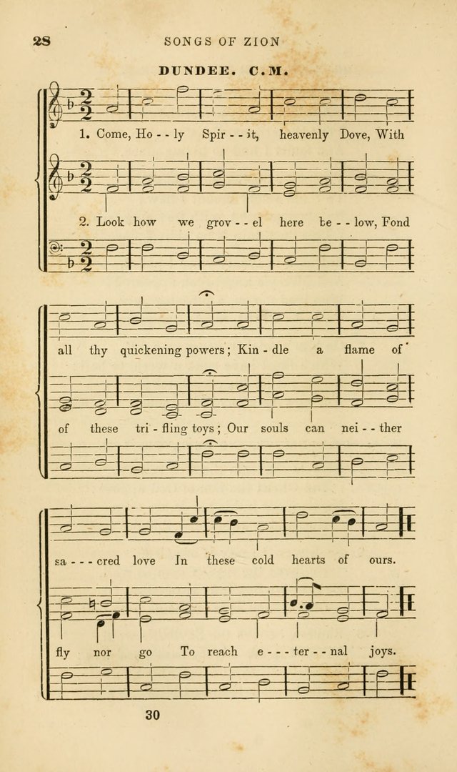 Songs of Zion: a manual of the best and most popular hymns and tunes, for social and private devotion page 37