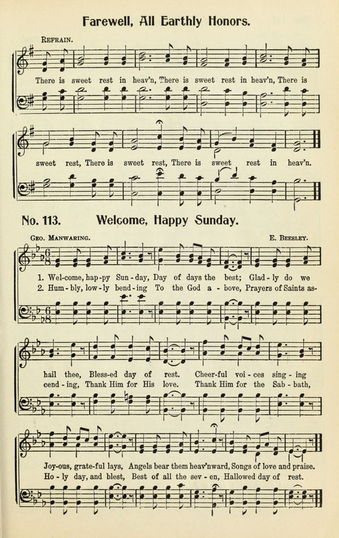 The Songs of Zion: A Collection of Choice Songs page 113