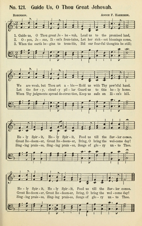 The Songs of Zion: A Collection of Choice Songs page 121