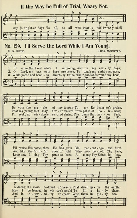 The Songs of Zion: A Collection of Choice Songs page 159