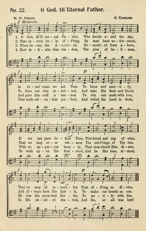 The Songs of Zion: A Collection of Choice Songs page 22