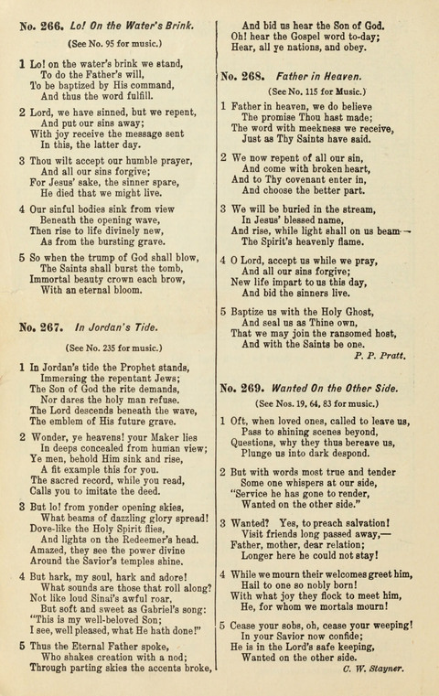 The Songs of Zion: A Collection of Choice Songs page 282