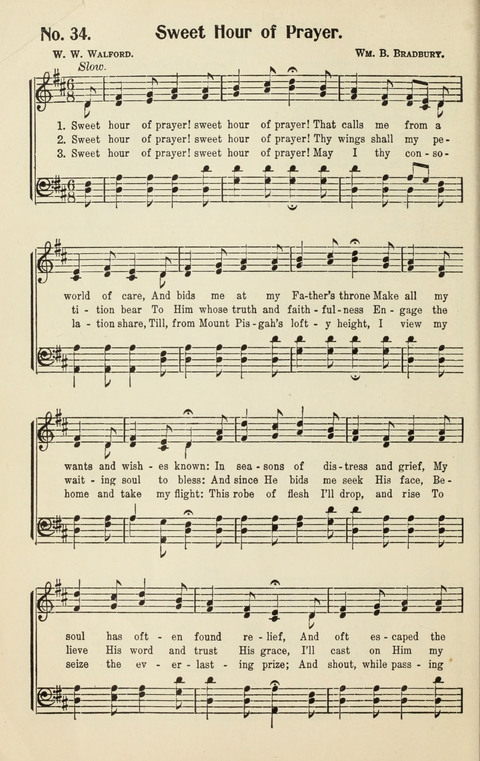 The Songs of Zion: A Collection of Choice Songs page 34