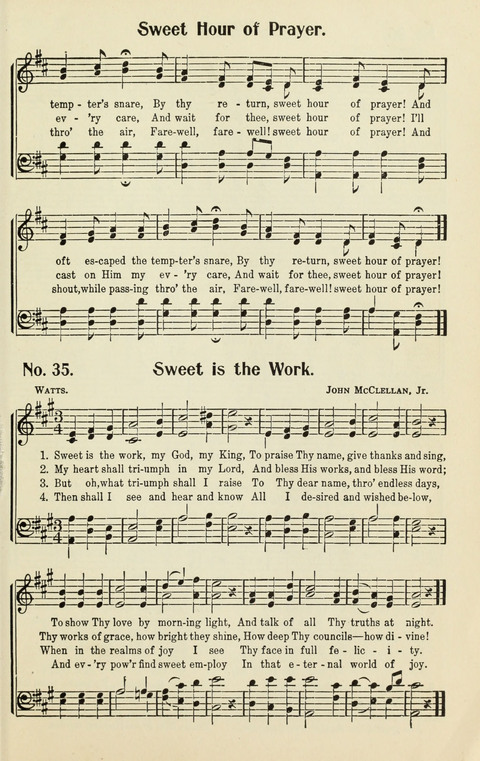 The Songs of Zion: A Collection of Choice Songs page 35