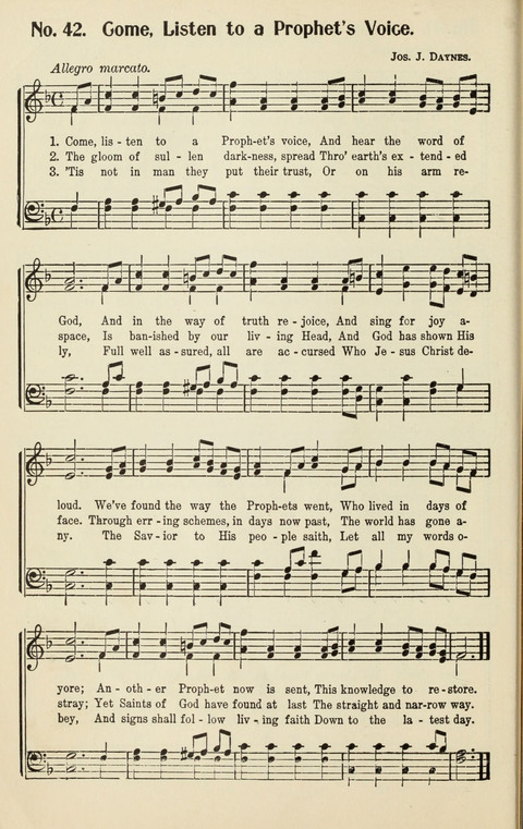 The Songs of Zion: A Collection of Choice Songs page 42