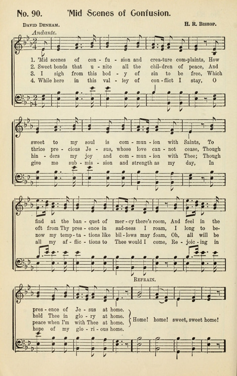 The Songs of Zion: A Collection of Choice Songs page 90