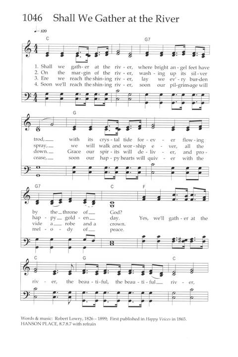 Singing the Journey: a supplement to Singing the Living Tradition page 116
