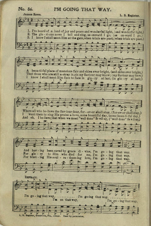 Temple Bells: for Sunday-Schools, Singing-Schools, Revivals, Conventions page 86