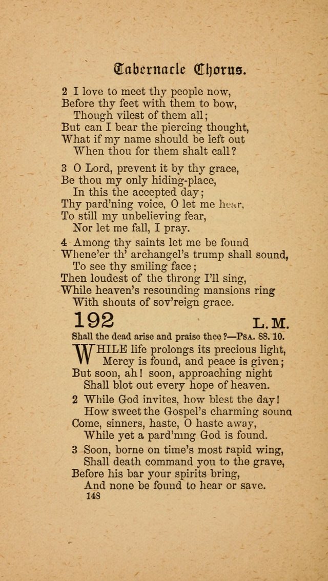The Tabernacle Chorus (Trinity ed.) page 148