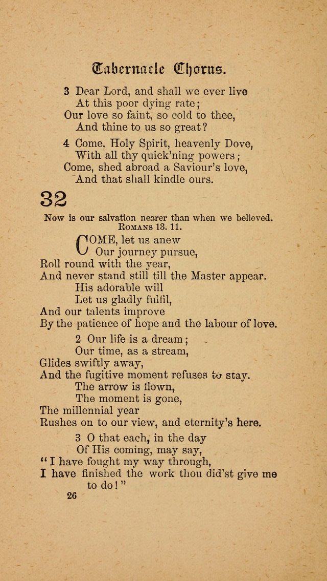 The Tabernacle Chorus (Trinity ed.) page 26