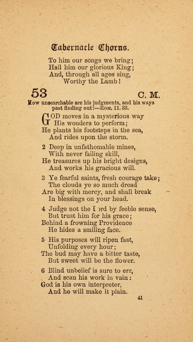 The Tabernacle Chorus (Trinity ed.) page 41