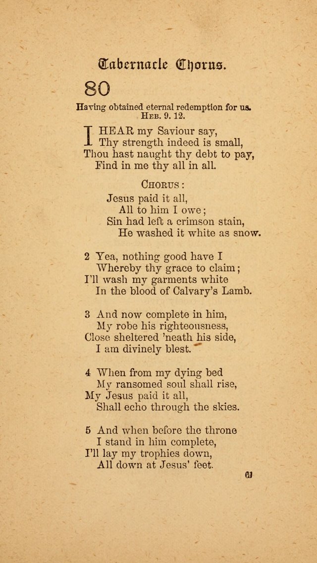 The Tabernacle Chorus (Trinity ed.) page 61