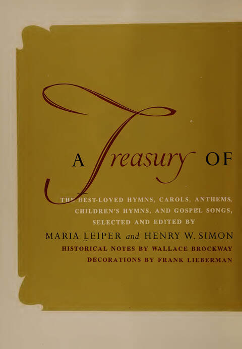 A Treasury of Hymns: The best-loved hymns, carols, anthems, children