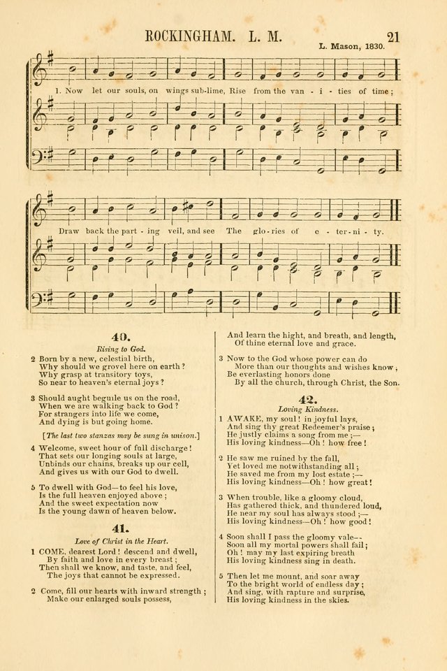 Temple Melodies: a collection of about two hundred popular tunes, adapted to nearly five hundred favorite hymns, selected with special reference to public, social, and private worship page 28