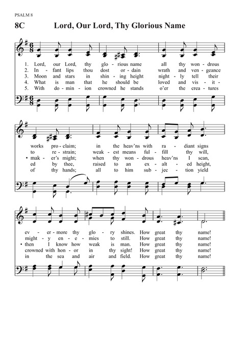 Trinity Psalter Hymnal page 12