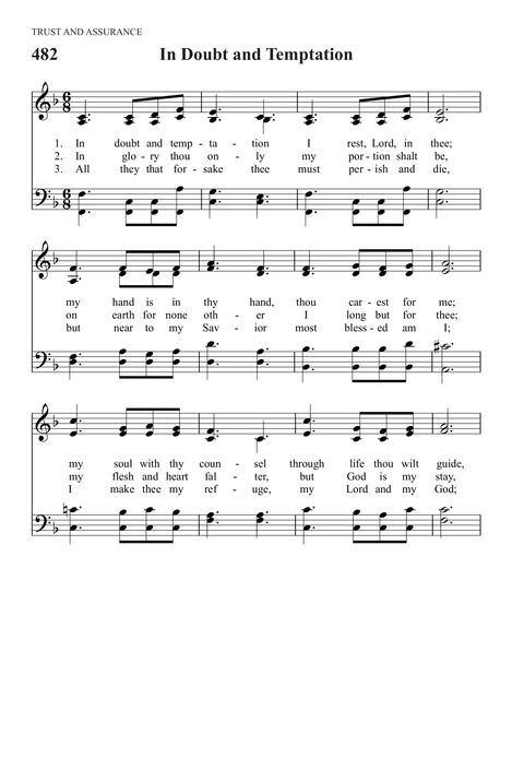 Trinity Psalter Hymnal page 752