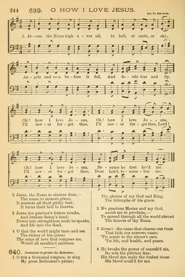 The Tribute of Praise and Methodist Protestant Hymn Book page 261