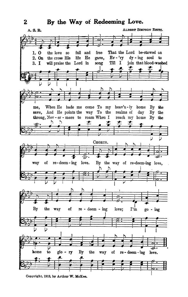 Tabernacle Praises No. 1 page 2