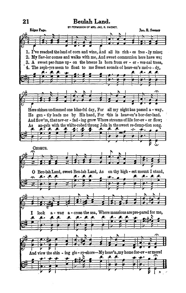 Tabernacle Praises No. 1 page 21