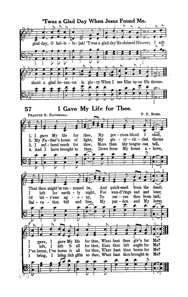 Tabernacle Praises No. 1 page 57