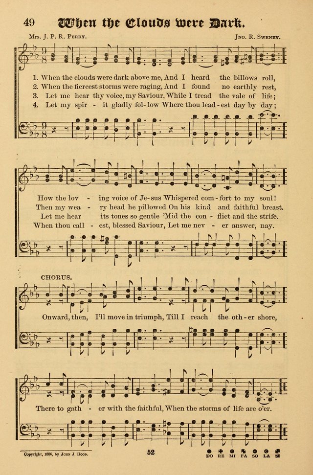 Temple Trio: comprising "On Joyful Wing", "Melodious Sonnets" and "Precious Hymns" page 52