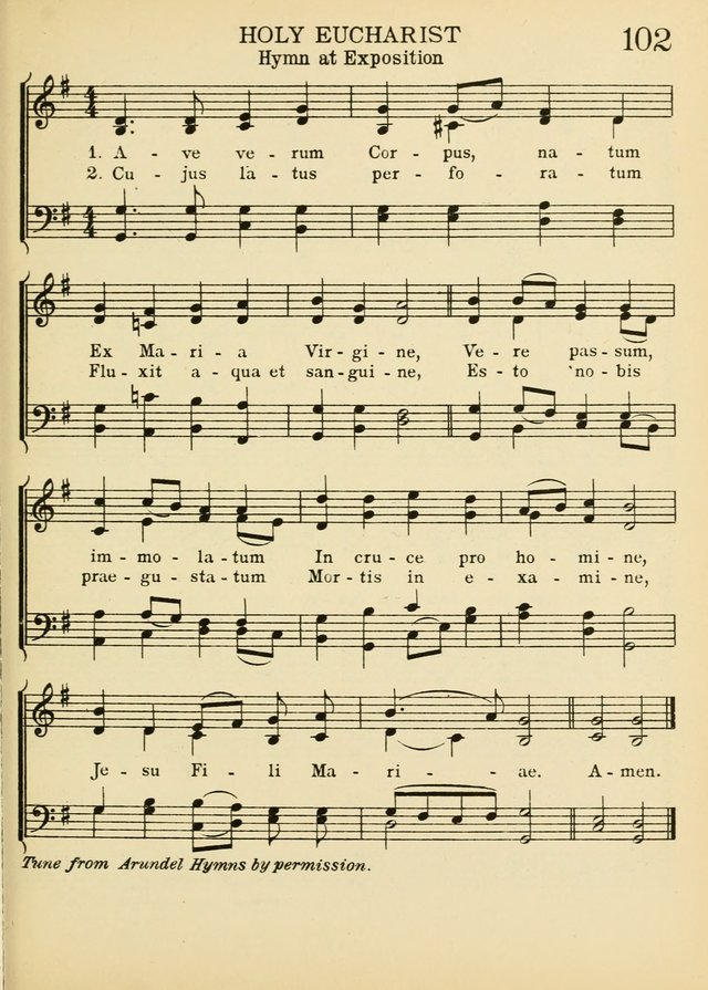 A Treasury of Catholic Song: comprising some two hundred hymns from Catholic soruces old and new page 127