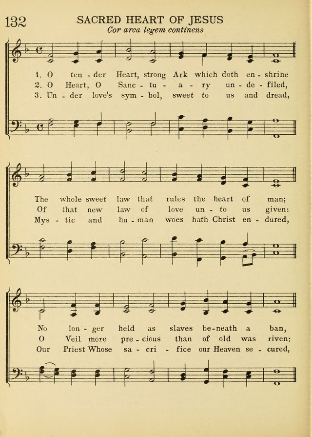 A Treasury of Catholic Song: comprising some two hundred hymns from Catholic soruces old and new page 166